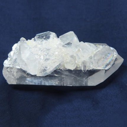 Arkansas Quartz Crystal Point with Rainbow