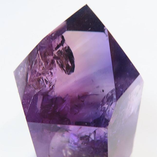 Polished Amethyst Dow Phantom Point from Bahia Brazil