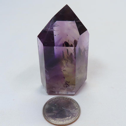Polished Smoky Amethyst Phantom Point from Bahia Brazil