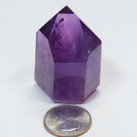 Polished Amethyst Point from Bahia Brazil