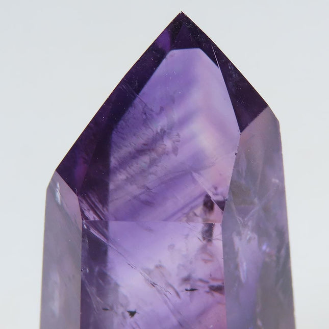 Polished Smoky Amethyst Phantom Point from Bahia Brazil