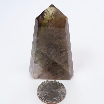 Polished Super Seven Tabby Point from Brazil