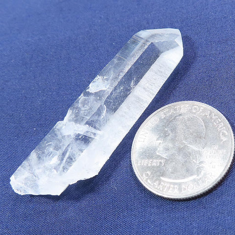 Arkansas Quartz Crystal Point with Record Keeper Triangle