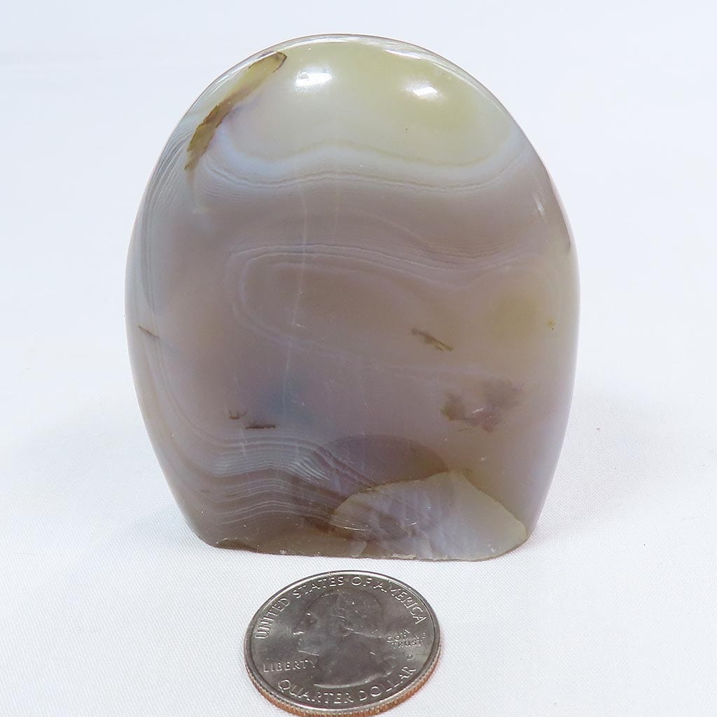 Polished Banded Agate Free Form from Madagascar
