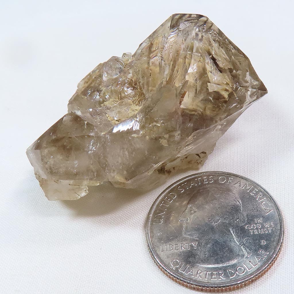 Arkansas Rare Smoky Skeletal Quartz Crystal Point