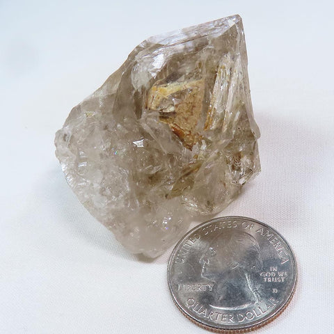 Arkansas Rare Smoky Skeletal Quartz Crystal Point
