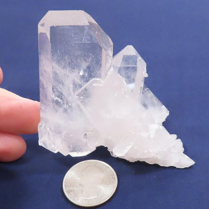 Arkansas Quartz Crystal Burr Cluster with All DT/ET Tabby Points