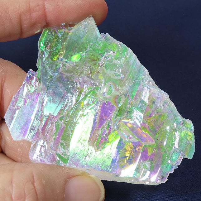 Opal or Angel Aura Quartz Crystal Shard from Arkansas