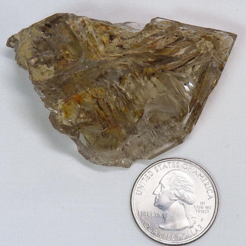 Arkansas Rare Smoky Skeletal Quartz Crystal Elestial