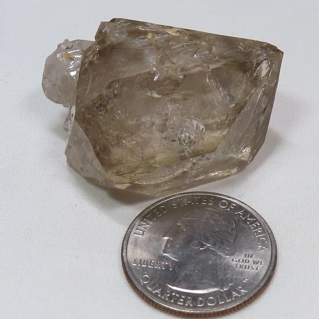 Arkansas Rare Smoky Skeletal Quartz Crystal DT/ET Point 