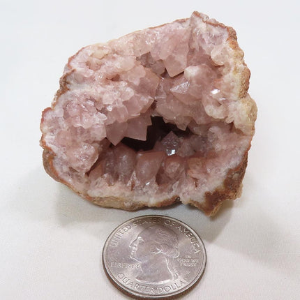 Pink Amethyst Geode from Patagonia, Argentina
