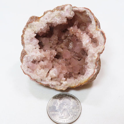 Pink Amethyst Geode from Patagonia, Argentina