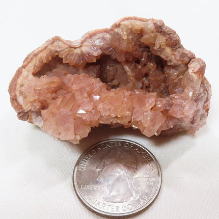 Pink Amethyst Geode from Patagonia, Argentina