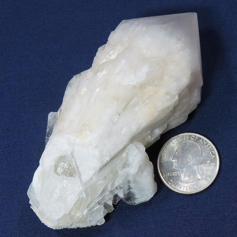 Candle Quartz Crystal Point from Madagascar