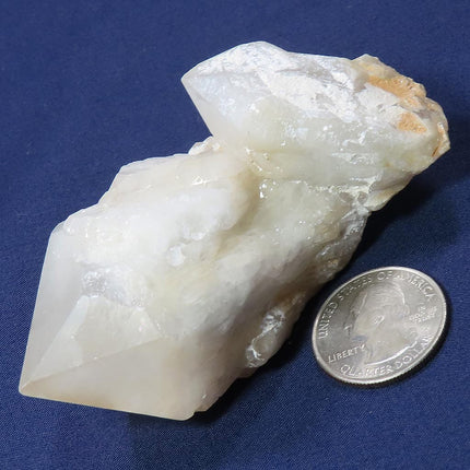 Candle Quartz Crystal Point from Madagascar