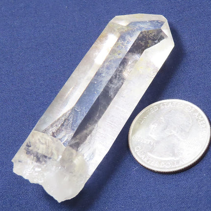 Arkansas Quartz Crystal Point with Etched Faces