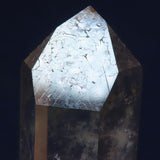 Arkansas Quartz Crystal Point with Etched Faces