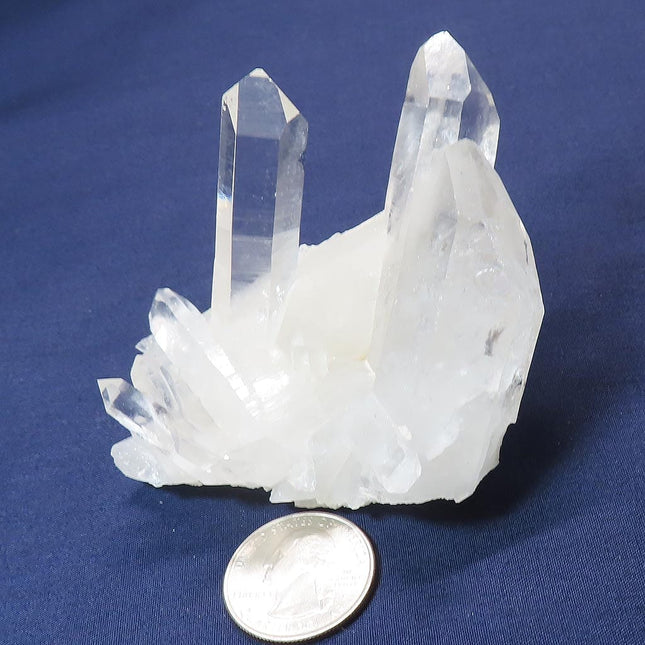 Arkansas Quartz Crystal Cluster with Time-Link Activation