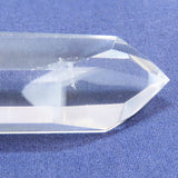 Polished Phantom Quartz Crystal Double Terminated Point from Brazil