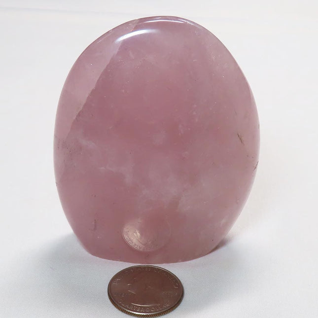 Polished Rose Quartz Free Form from Madagascar