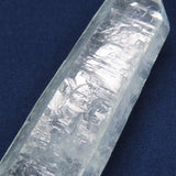 Lemurian Seed Etched Quartz Crystal Tabby Point from Brazil
