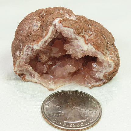 Pink Amethyst Geode from Patagonia, Argentina