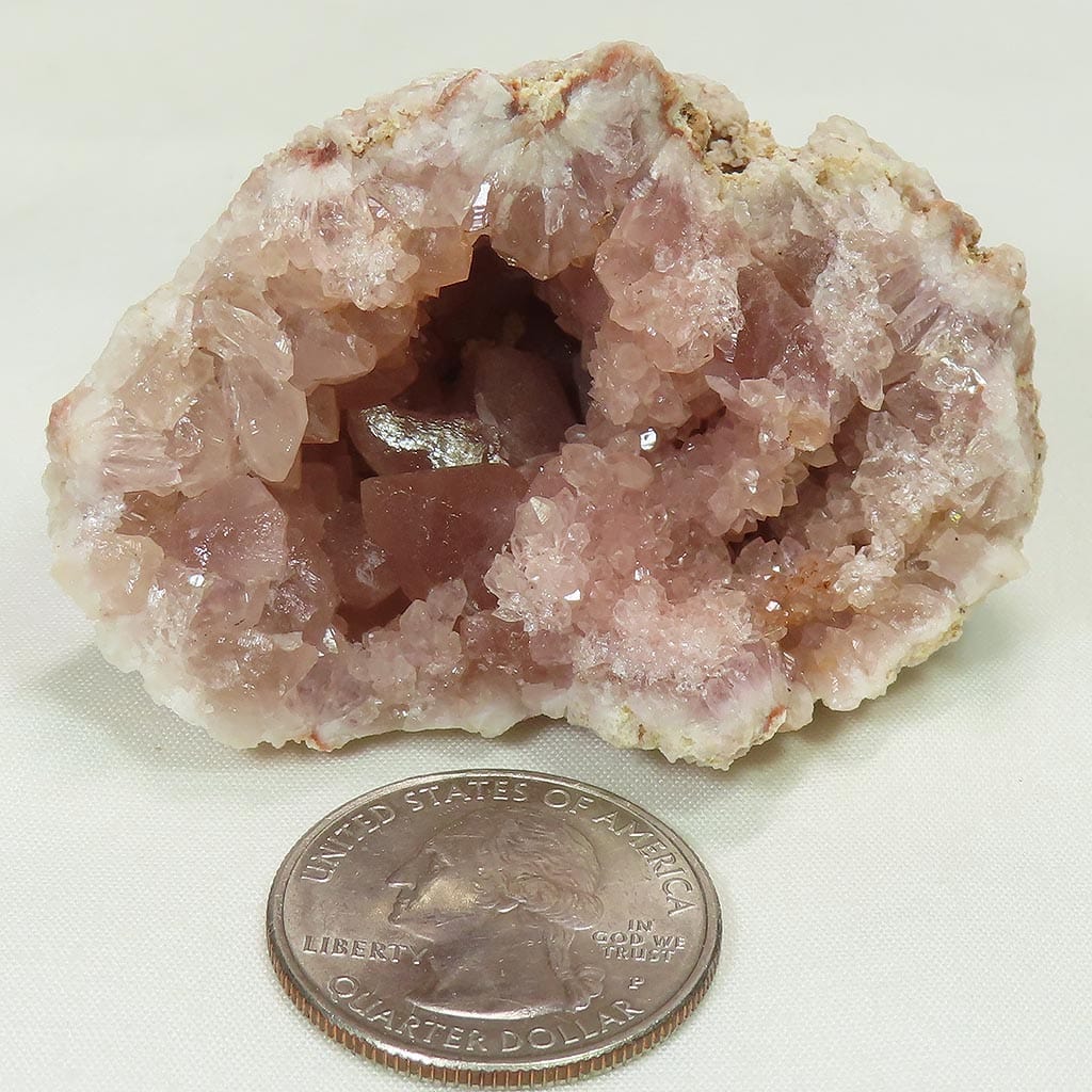 Pink Amethyst Geode from Patagonia, Argentina