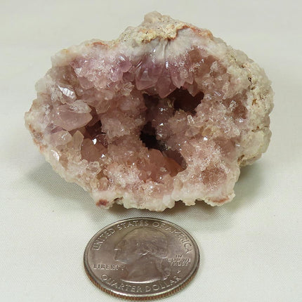 Pink Amethyst Geode from Patagonia, Argentina