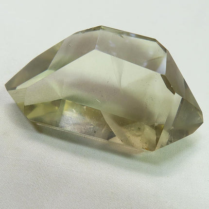 Polished Smoky Quartz Crystal Double Terminated Point with Phantom
