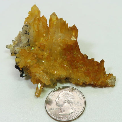 Arkansas Uncleaned Quartz Crystal Cluster with Iridescence