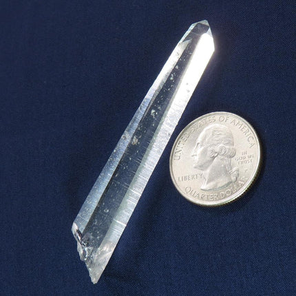Singing Lemurian Quartz Crystal Point from Colombia