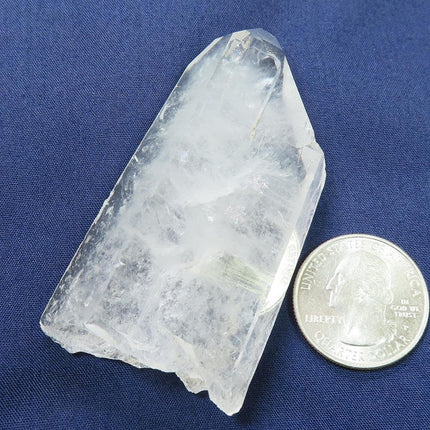 Arkansas Quartz Crystal Tabby Point with Rainbows