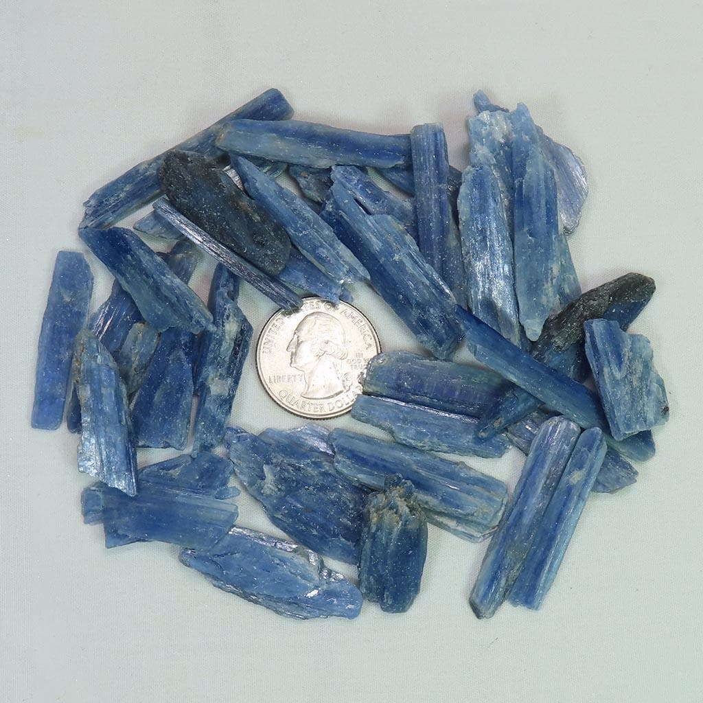 1/4 Lb. of Blue Kyanite Pieces from Brazil
