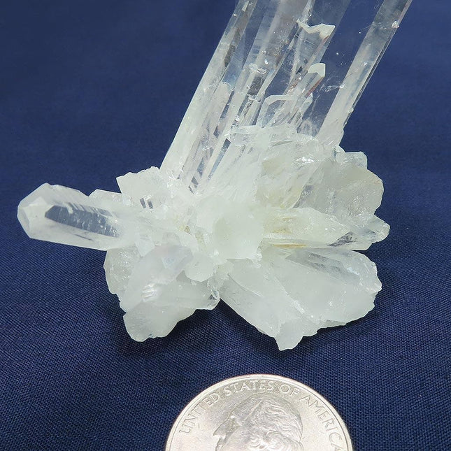 Arkansas Quartz Crystal Cluster with Time-Link Activation