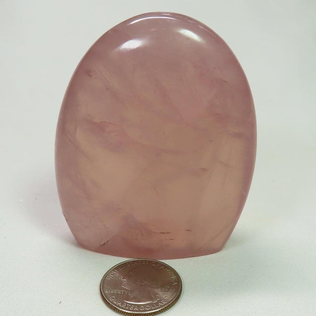 Polished Rose Quartz Free Form from Madagascar