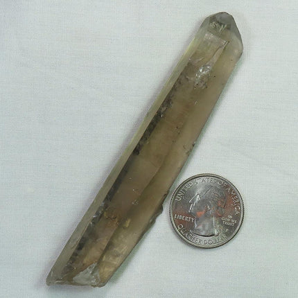 Smoky Quartz Crystal Point from Brazil