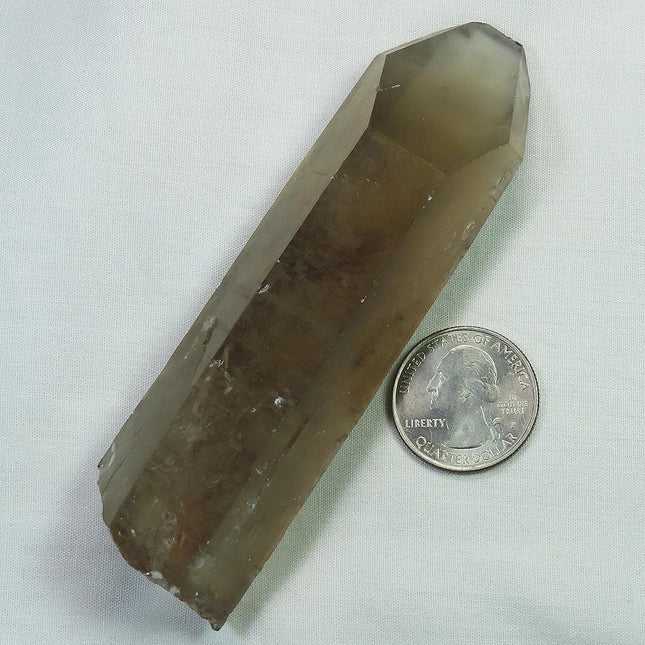 Smoky Quartz Crystal Point from Brazil