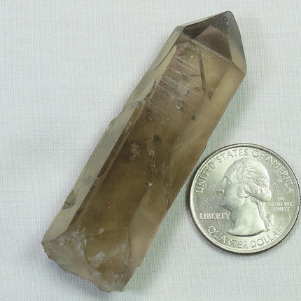 Smoky Quartz Crystal Point from Brazil