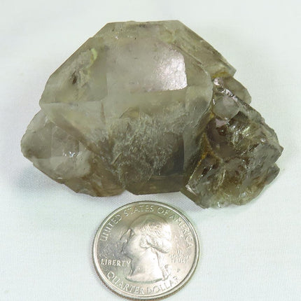 Smoky Quartz Crystal Elestial from Brazil