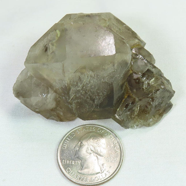 Smoky Quartz Crystal Elestial from Brazil