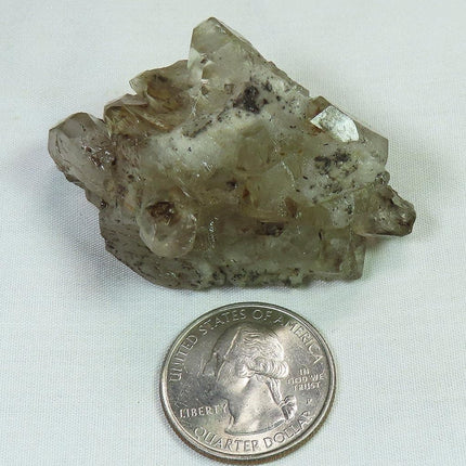 Smoky Quartz Crystal Elestial from Brazil