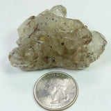 Smoky Quartz Crystal Elestial from Brazil