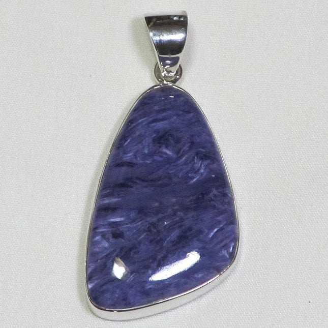 Charoite Sterling Silver Pendant Jewelry