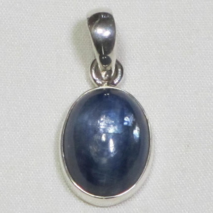 Blue Kyanite Sterling Silver Pendant Jewelry