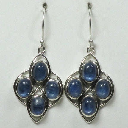 Blue Kyanite Sterling Silver Earrings