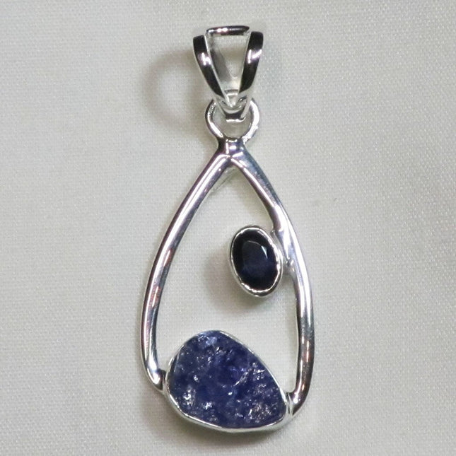 Tanzanite Sterling Silver Pendant Jewelry