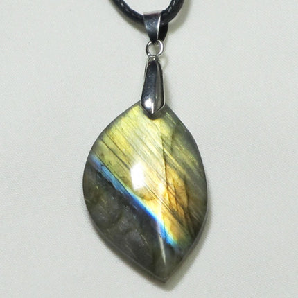 Polished Labradorite Pendant | Blue Moon Crystals & Jewelry