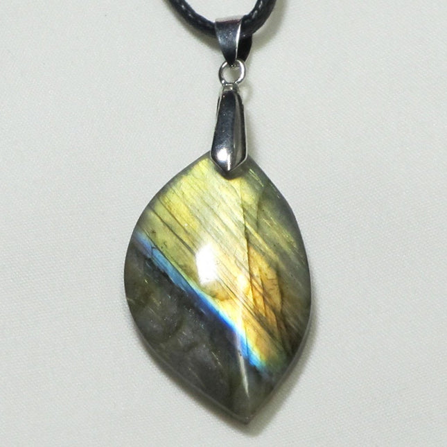 Polished Labradorite Pendant | Blue Moon Crystals & Jewelry