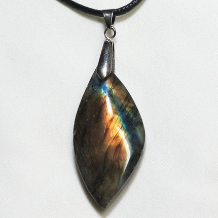 Polished Labradorite Pendant | Blue Moon Crystals & Jewelry