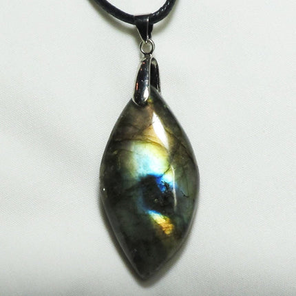 Polished Labradorite Pendant | Blue Moon Crystals & Jewelry